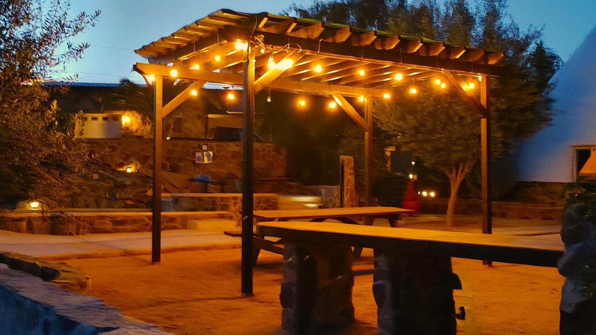 バジェ・デ・グアダルーペ Hacienda Eco-Domesヴィラ エクステリア 写真
