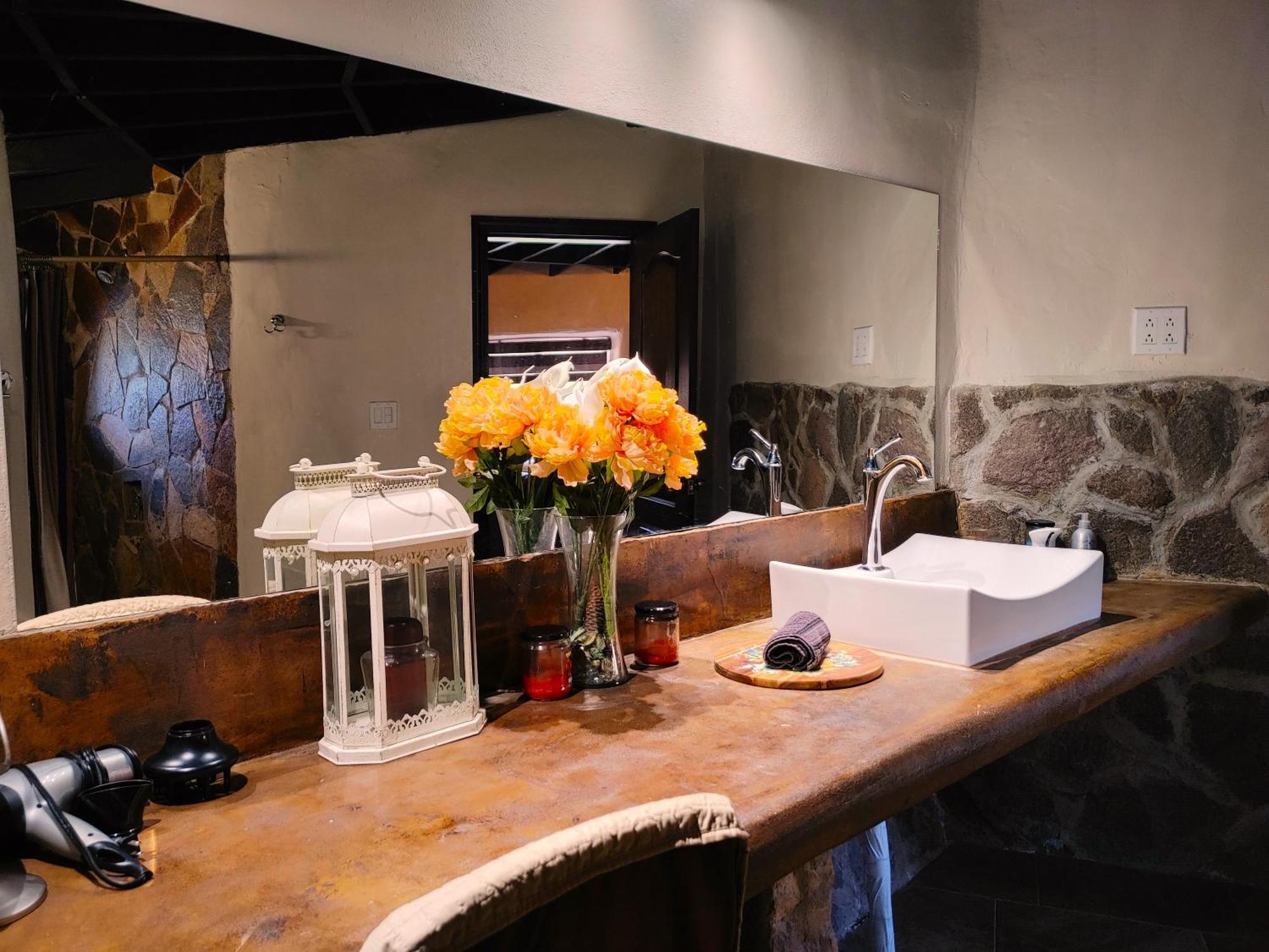 バジェ・デ・グアダルーペ Hacienda Eco-Domesヴィラ エクステリア 写真