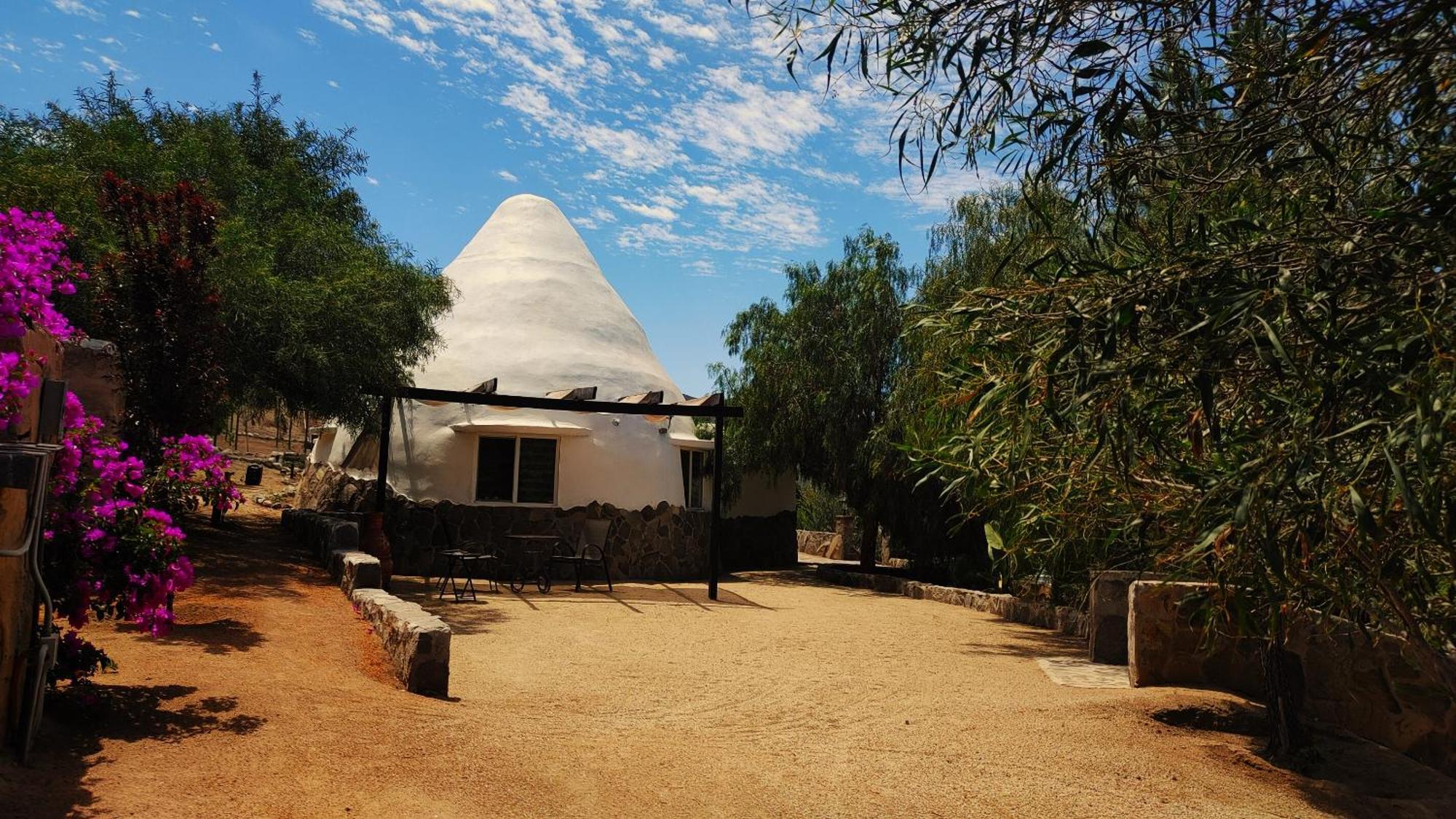 バジェ・デ・グアダルーペ Hacienda Eco-Domesヴィラ エクステリア 写真