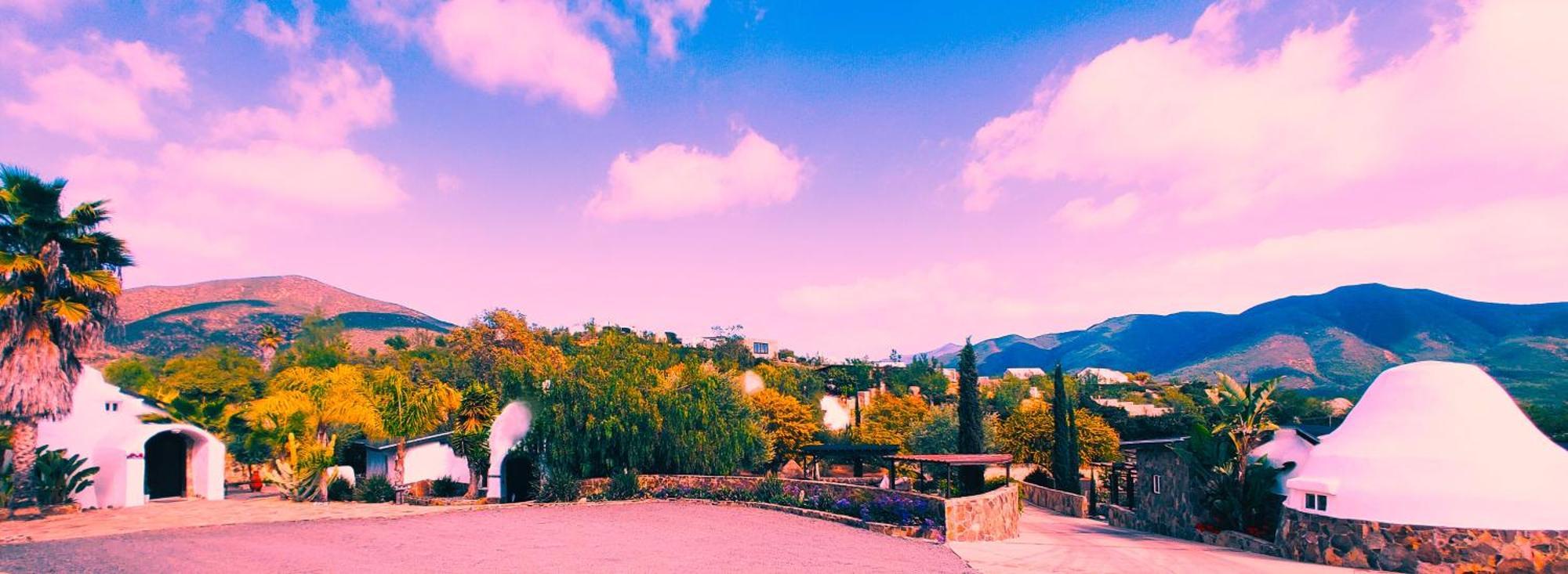 バジェ・デ・グアダルーペ Hacienda Eco-Domesヴィラ エクステリア 写真